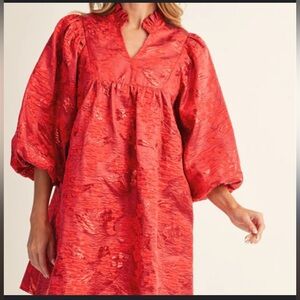 Tuckernuck style red dress